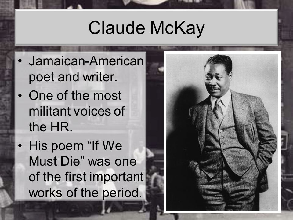 Claude McKay Critical Essays